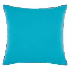 Mina Victory Embellished Corals Turquoise Green Outdoor Throw Pillow -Safavieh Store 3940499 ALT