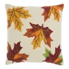 Mina Victory Home For The Holiday Leaves Multicolor Throw Pillow -Safavieh Store 3940555