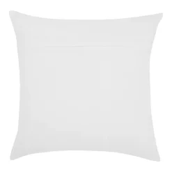Mina Victory Trendy, Hip, New-Age Floral Fawn White Throw Pillow -Safavieh Store 3940667 ALT