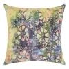 Mina Victory Watercolor Petals Multicolor Outdoor Throw Pillow -Safavieh Store 3940934
