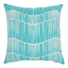 Mina Victory Printed Wavy Lines Indoor/Outdoor Throw Pillow