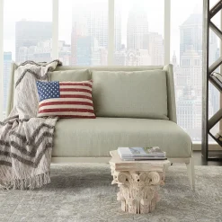 Mina Victory Life Styles American Flag Print Multicolor Throw Pillow -Safavieh Store 3940956 ALT