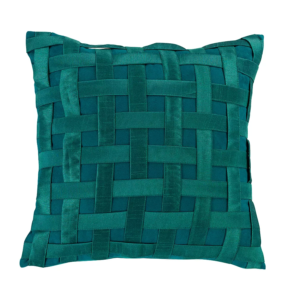 Donna Sharp Dizzy Aqua Decorative Pillow 3 Donna Sharp Dizzy Aqua Decorative Pillow