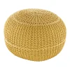 Decor 140 Augustina Pouf -Safavieh Store 4149019 Yellow