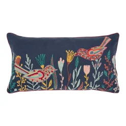 Rizzy Home Birds Throw Pillow