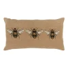 Rizzy Home Three Bees Throw Pillow -Safavieh Store 4164175