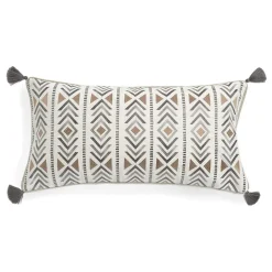 Levtex Home Santa Fe Embroidered Tassel Throw Pillow