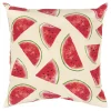 Rizzy Home Ari Indoor Outdoor Throw Pillow 2 Rizzy Home Ari Indoor Outdoor Throw Pillow -Safavieh Store 4343100 Watermelon