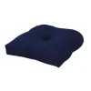 Terrasol Solid Navy Single U Chair Cushion