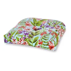 Terrasol Gloria Black Single U Chair Cushion