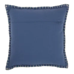 Mina Victory Life Styles Stonewash Checker Throw Pillow -Safavieh Store 4408016 ALT2