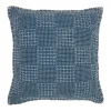 Mina Victory Life Styles Stonewash Checker Throw Pillow