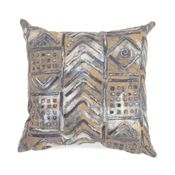 Liora Manne Visions III Bambara Indoor Outdoor Throw Pillow