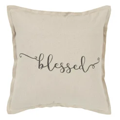 Rizzy Home Blessed Down Fill Throw Pillow