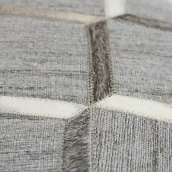 Rizzy Home Joseph Leather Accented Down Fill Throw Pillow -Safavieh Store 4453461 ALT3