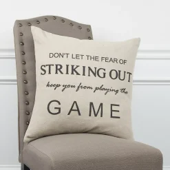 Rizzy Home Game Down Fill Throw Pillow -Safavieh Store 4453463 ALT