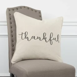 Rizzy Home Thankful Down Fill Throw Pillow -Safavieh Store 4453486 ALT