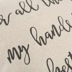 Rizzy Home Hand Held Down Fill Throw Pillow -Safavieh Store 4453488 ALT4