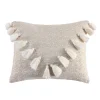Levtex Home Mills Waffle Textured Tassel Throw Pillow