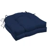 Arden Selections 2-pack Outdoor Wicker Seat Cushion Set 1 Arden Selections 2-pack Outdoor Wicker Seat Cushion Set -Safavieh Store 4493827 Sapphire Blue Leala