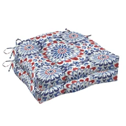 Arden Selections 2-pack Outdoor Wicker Seat Cushion Set