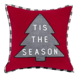 Enchante 'Tis The Season Tree Throw Pillow