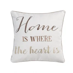 Levtex Home Angelica Linen Home Heart Tassel Pillow