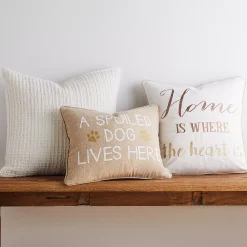 Levtex Home Angelica Linen Home Heart Tassel Pillow -Safavieh Store 4523387 ALT4