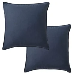 Levtex Home 2-pack Washed Linen Square Throw Pillow Cover