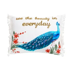 Levtex Home Arte Boema Napali Peacock Beauty Pillow