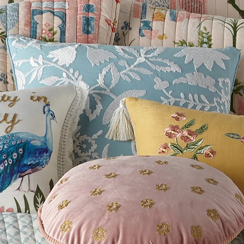 Levtex Home Arte Boema Napali Thick Stitch Pillow 4 Levtex Home Arte Boema Napali Thick Stitch Pillow - Image 2