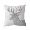 Levtex Home Camden Grey Faux Fur Moose Pillow -Safavieh Store 4548650