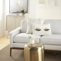 Mina Victory Nourison Luminescence Glitter Eye Shadow Throw Pillow -Safavieh Store 4555364 ALT5