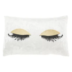 Mina Victory Nourison Luminescence Glitter Eye Shadow Throw Pillow