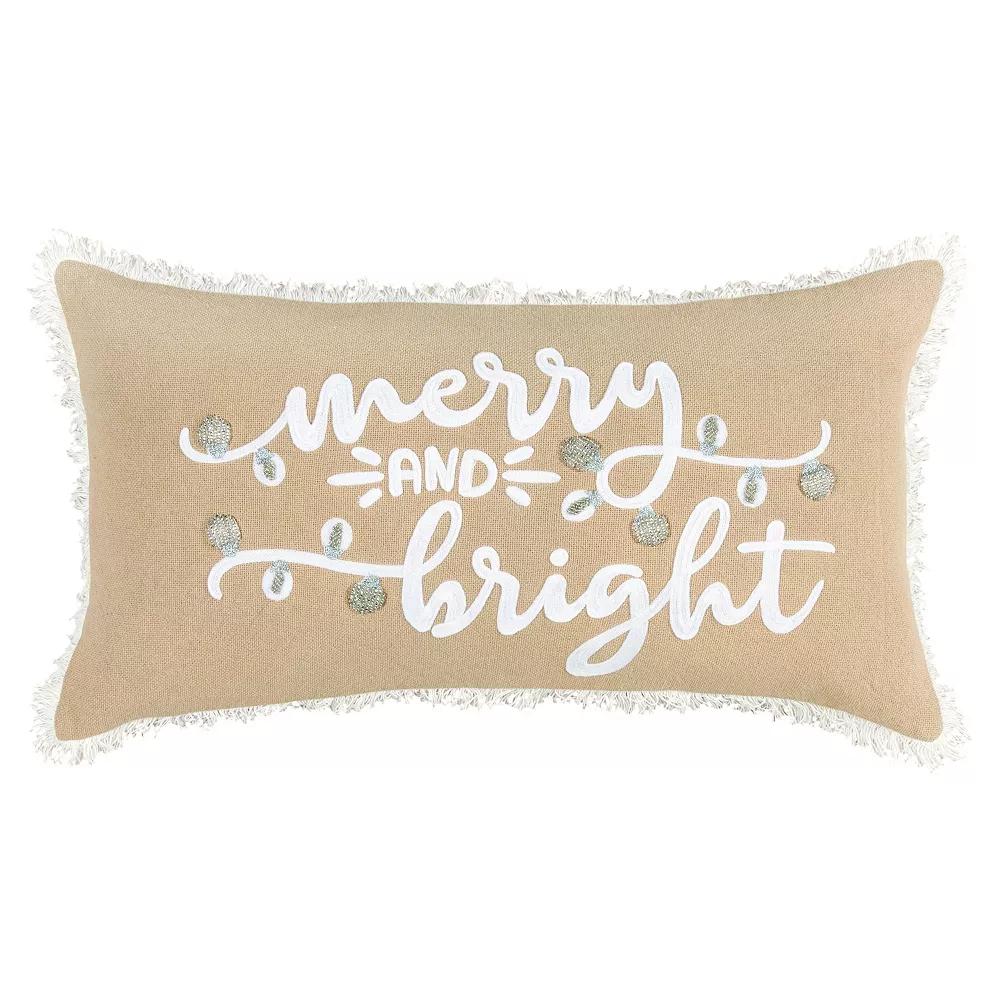 Rizzy Home Merry Bright Throw Pillow 3 Rizzy Home Merry Bright Throw Pillow