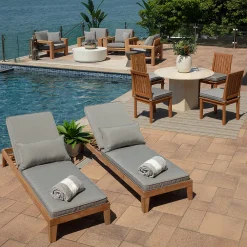 Arden Selections Oasis Plush Deep Seat Cushion Set -Safavieh Store 4616872 ALT11