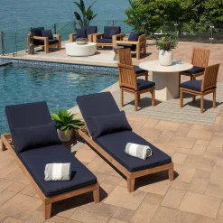 Arden Selections Oasis Plush Deep Seat Cushion Set - 26" X 24" -Safavieh Store 4616874 ALT11