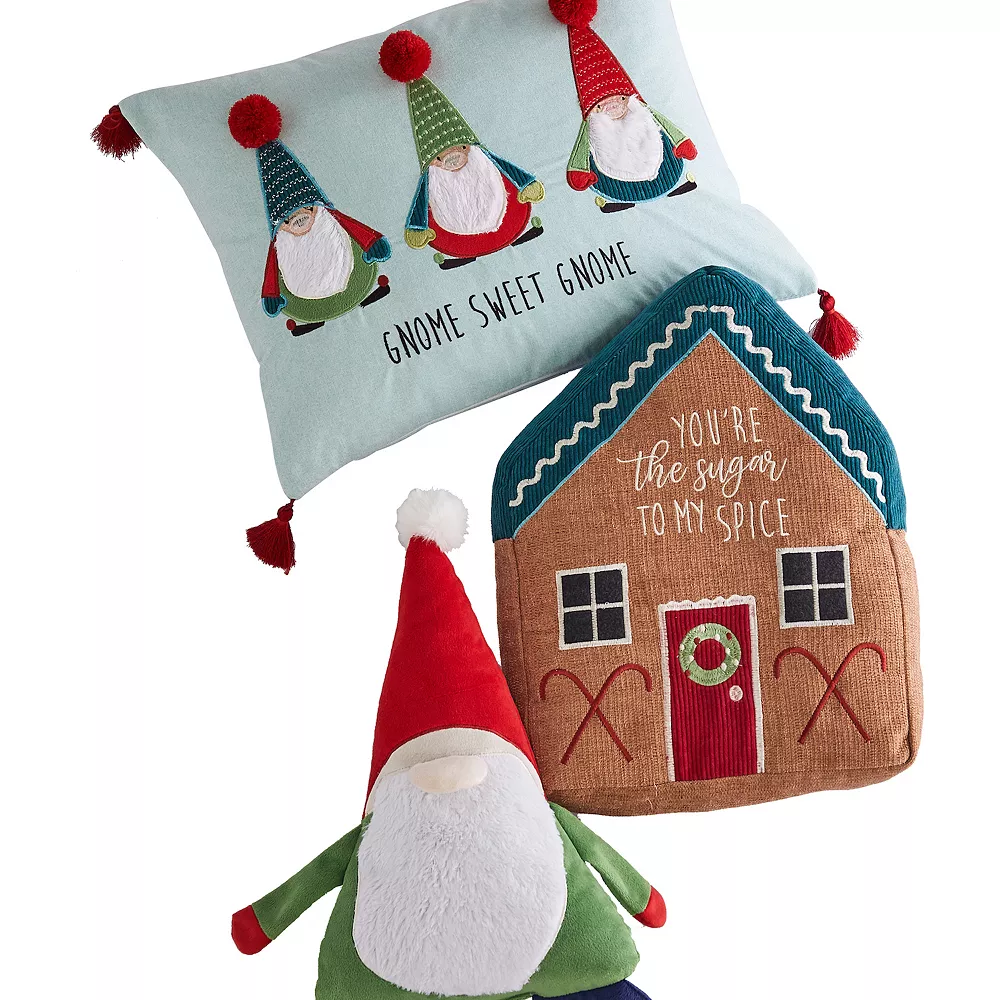 Levtex Home Merry & Bright Gnome For The Holidays Merry & Bright Gnome Sweet Merry & Bright Gnome Pillow 6 Levtex Home Merry & Bright Gnome For The Holidays Merry & Bright Gnome Sweet Merry & Bright Gnome Pillow - Image 4