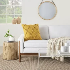 Mina Victory Life Styles Diamond Lattice Throw Pillow -Safavieh Store 4639878 ALT5