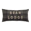 Donna Sharp Bear Panels Plaid Pillow