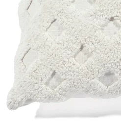 Lush Décor Lush Decor Tufted Diagonal Throw Pillow Cover -Safavieh Store 4671336 ALT3