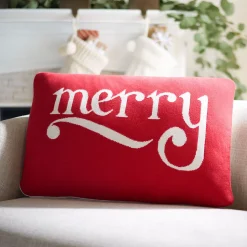 Safavieh Be Merry Throw Pillow -Safavieh Store 4819837 ALT