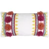 Homthreads Leora Pom Embroidered Pillow -Safavieh Store 4888771
