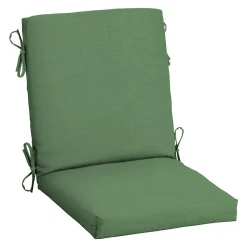 Arden Selections Leala Texture Outdoor Mid Back Dining Chair Cushion
