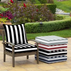 Arden Selections Cabana Stripe Outdoor Deep Seat Set -Safavieh Store 4895773 ALT3