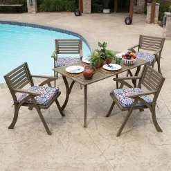 Arden Selections Diamond Geo Outdoor Seat Pad -Safavieh Store 4895793 ALT3