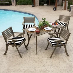 Arden Selections Cabana Stripe Outdoor Seat Pad -Safavieh Store 4895795 ALT3