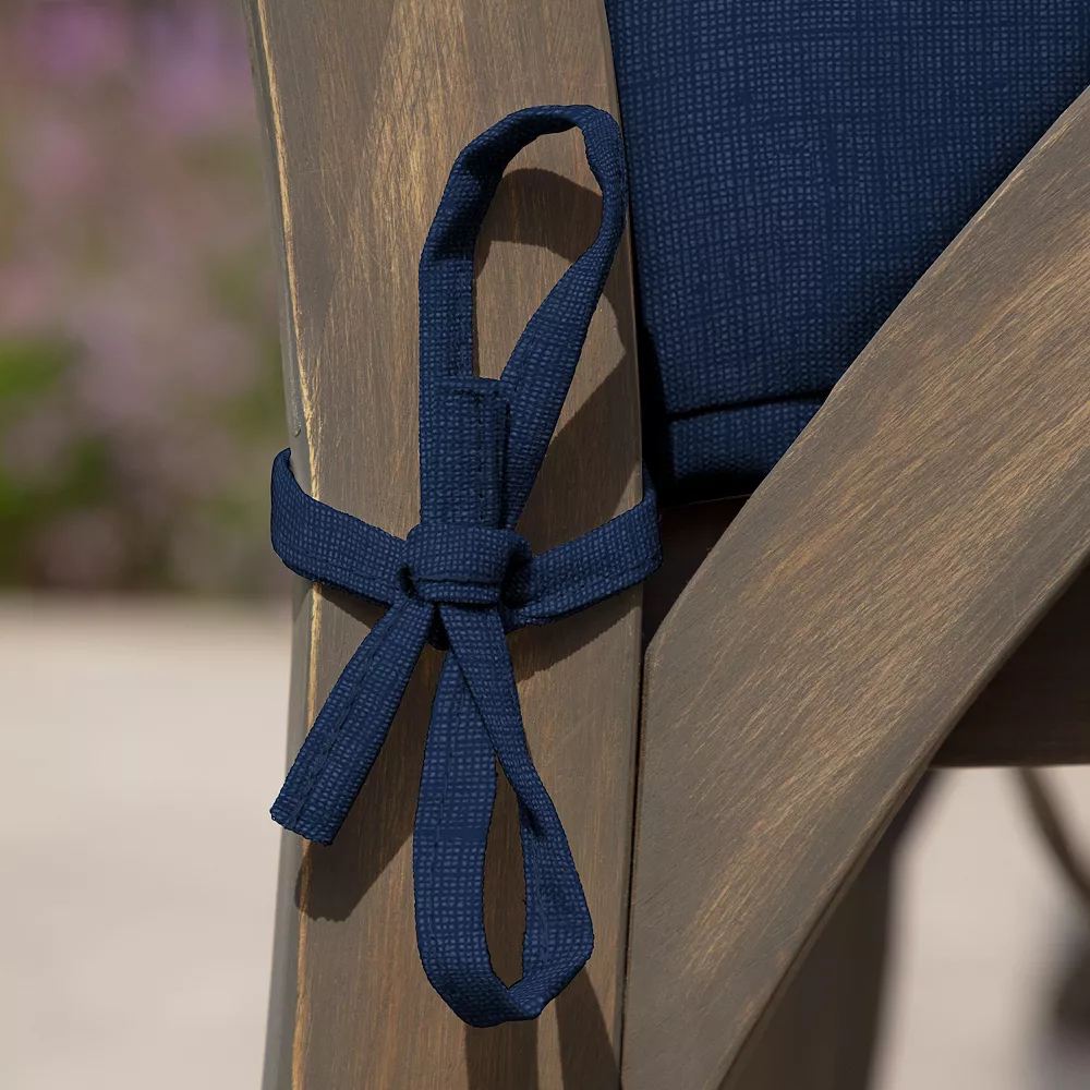 Arden Selections Leala Texture Outdoor Dining Chair Cushion Set 5 Arden Selections Leala Texture Outdoor Dining Chair Cushion Set - Image 3