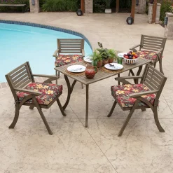 Arden Selections Aurora Stripe Outdoor Seat Cushion -Safavieh Store 4928529 ALT3