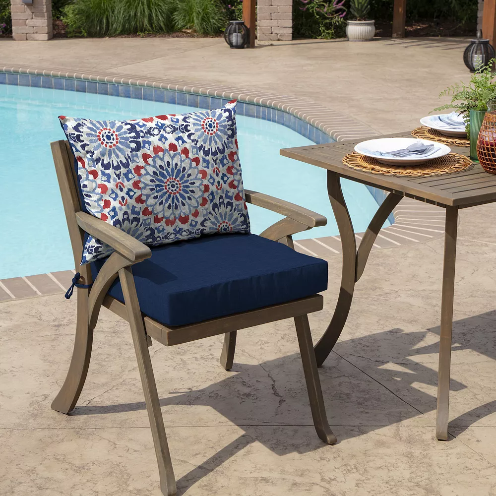 Arden Selections Clark Outdoor Dining Chair Cushion Set 4 Arden Selections Clark Outdoor Dining Chair Cushion Set - Image 2